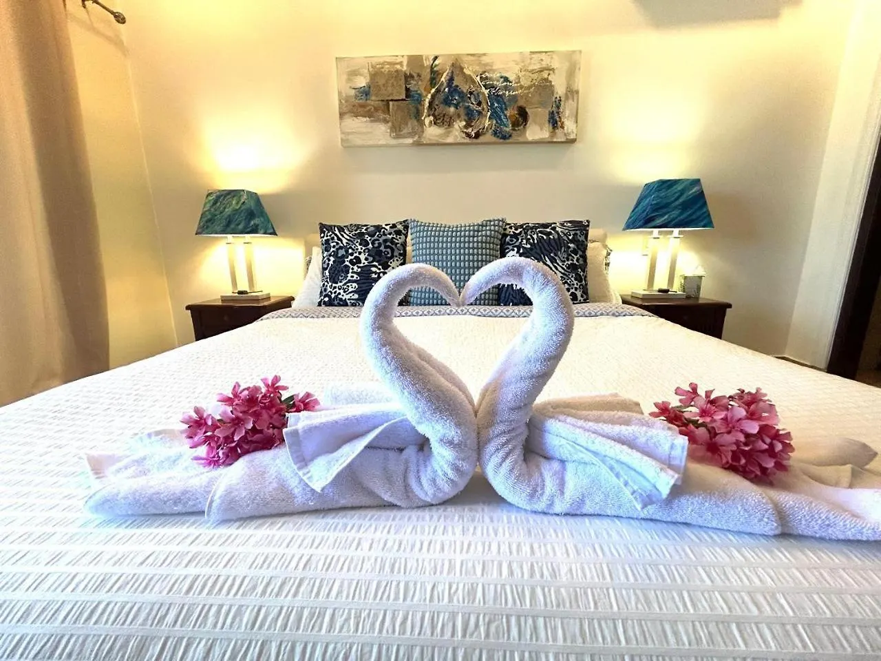 بيت للعطل Aruba Breeze Condo B7 شاطئ بالم